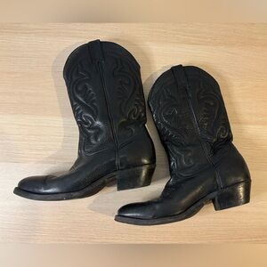 Boulet Black Western Boots
